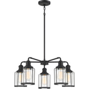 Ludlow 5-Light Chandelier in Earth Black