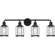 Ludlow 4-Light Bath Vanity in Earth Black