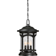 Marblehead 3-Light Outdoor Lantern in Mystic Black