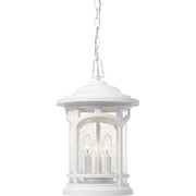 Marblehead 3-Light Outdoor Lantern in White Lustre