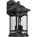 Marblehead 3-Light Outdoor Lantern in Mystic Black