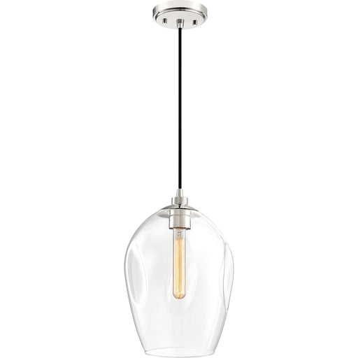 Nostalgia 1-Light Mini Pendant in Polished Nickel