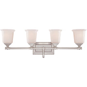 Nicholas 4-Light Bath Vanity in Brushed Nickel