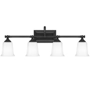 Nicholas 4-Light Bath Vanity in Earth Black