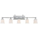 Nicholas 5-Light Bath Vanity in Polished Chrome