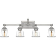 Nicholas 4-Light Bath Vanity in Brushed Nickel