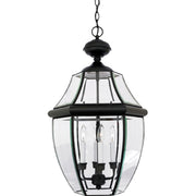 Newbury 4-Light Outdoor Lantern in Mystic Black