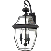 Newbury 3-Light Outdoor Lantern in Medici Bronze