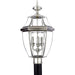 Newbury 3-Light Outdoor Lantern in Pewter