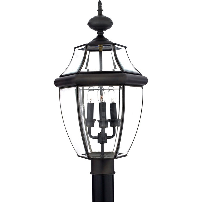 Newbury 3-Light Outdoor Lantern in Medici Bronze