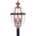 Newbury 4-Light Outdoor Lantern in Aged Copper