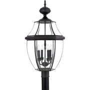 Newbury 4-Light Outdoor Lantern in Medici Bronze