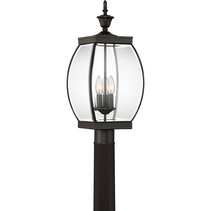 Oasis 3-Light Outdoor Lantern in Medici Bronze