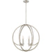 Orion 6-Light Pendant in Brushed Nickel