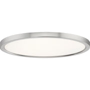 Outskirts LED Flush Mount in Brushed Nickel