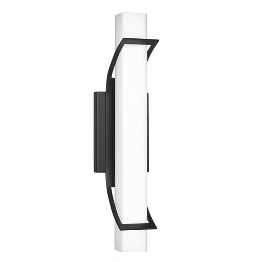 Blade LED Bath Vanity in Earth Black