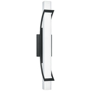 Blade LED Bath Vanity in Earth Black