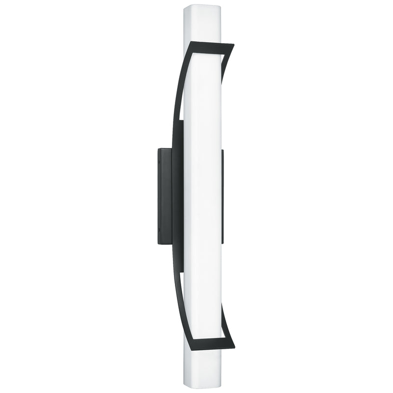 Blade LED Bath Vanity in Earth Black