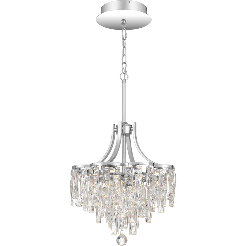 Bravado LED Pendant in Polished Chrome