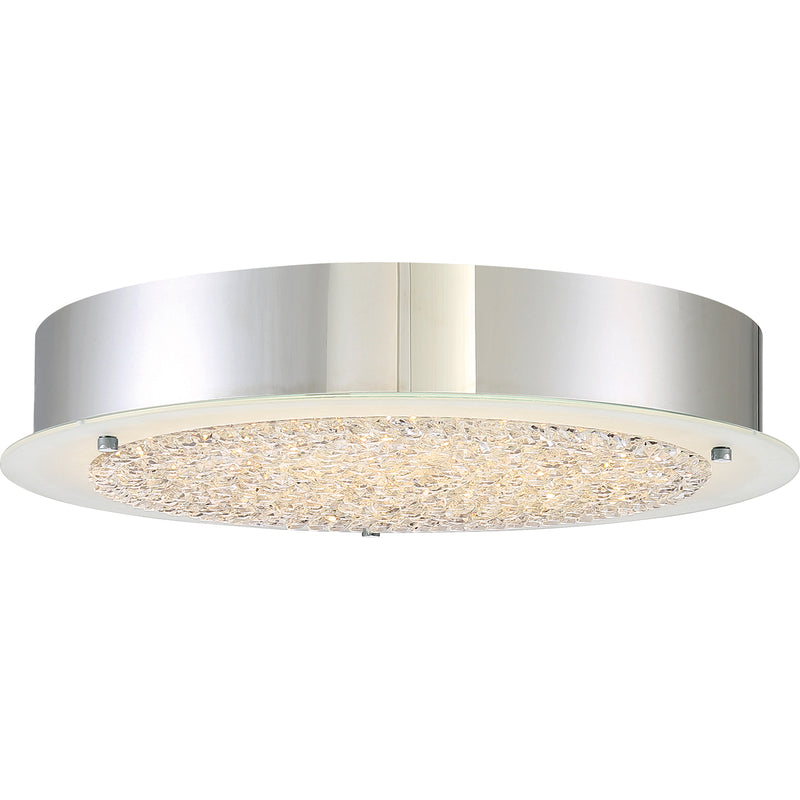 Blaze LED Flush Mount in Polished Chrome