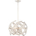 Crescent 4-Light Pendant in Polished Nickel