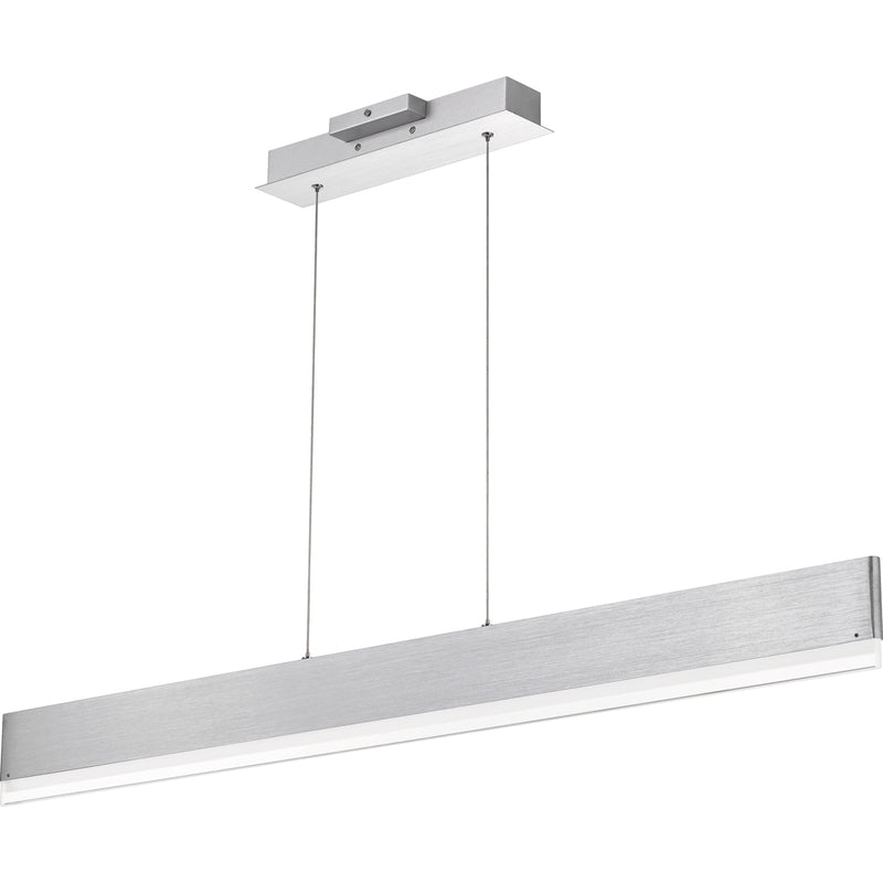 Cutlas LED Island Light in Brushed Aluminum