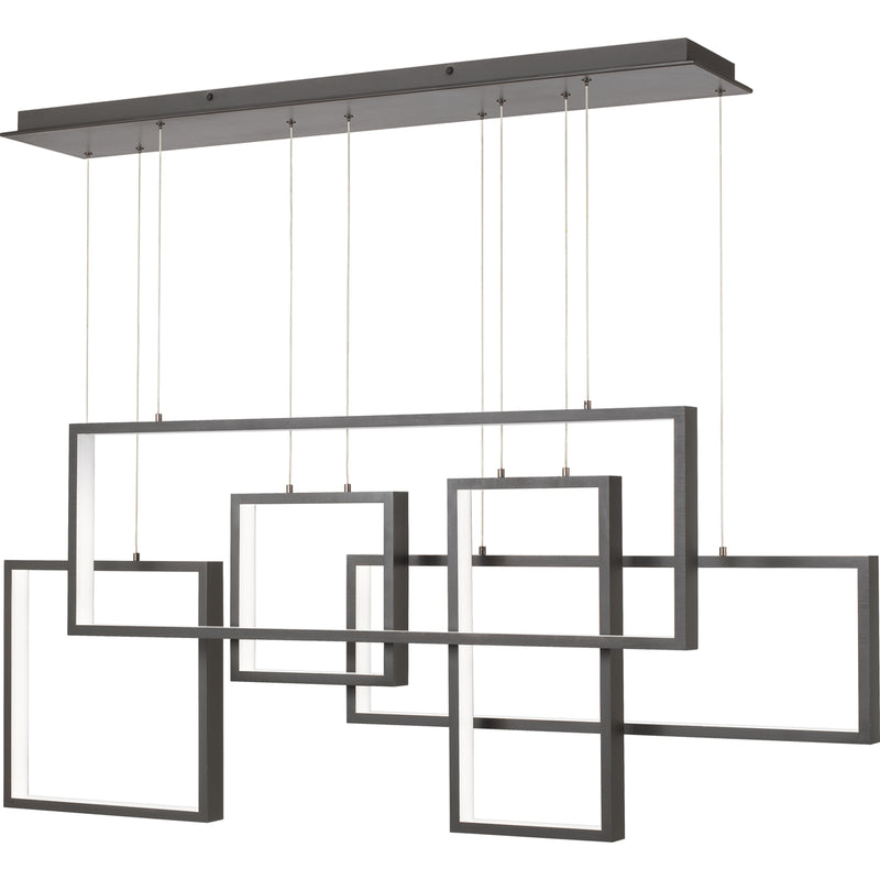 Canvas LED Island Light in Western Bronze