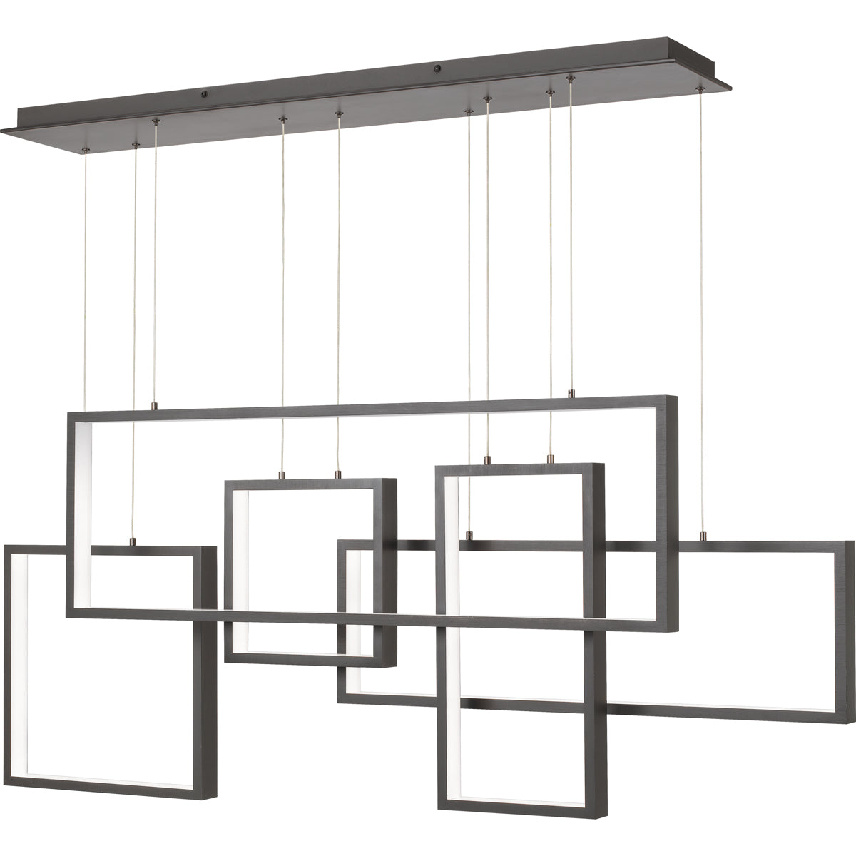 Canvas LED Island Light in Western Bronze