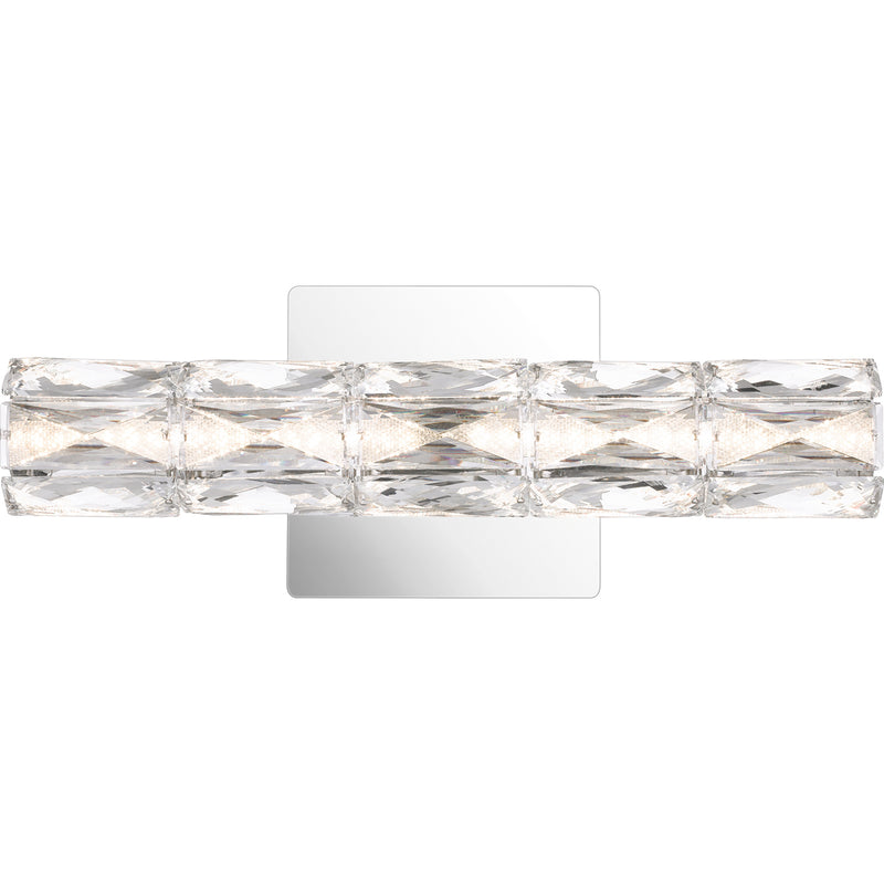 Luster LED Bath Vanity in Polished Chrome