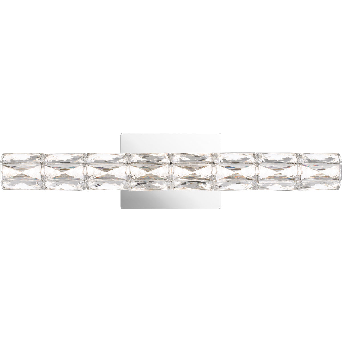 Luster LED Bath Vanity in Polished Chrome
