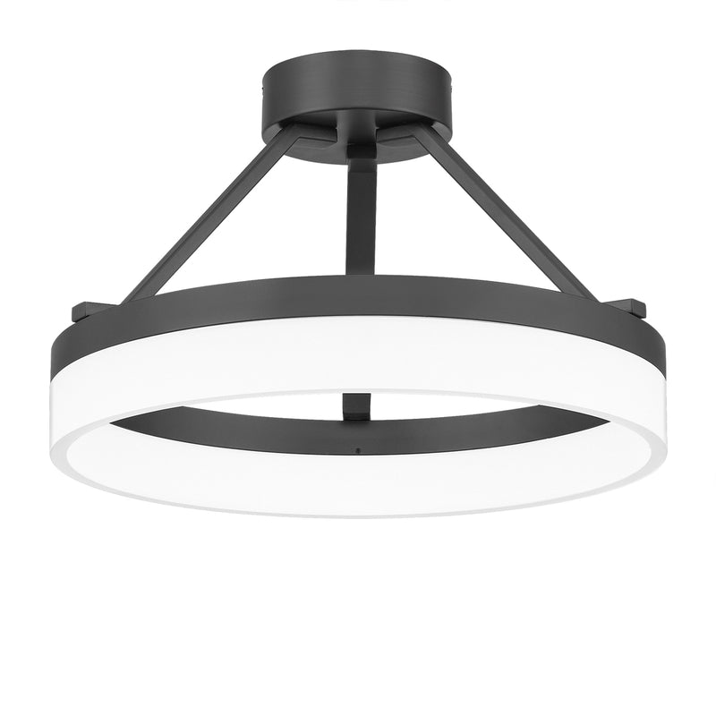 Cohen LED Semi-Flush Mount in Oil Rubbed Bronze