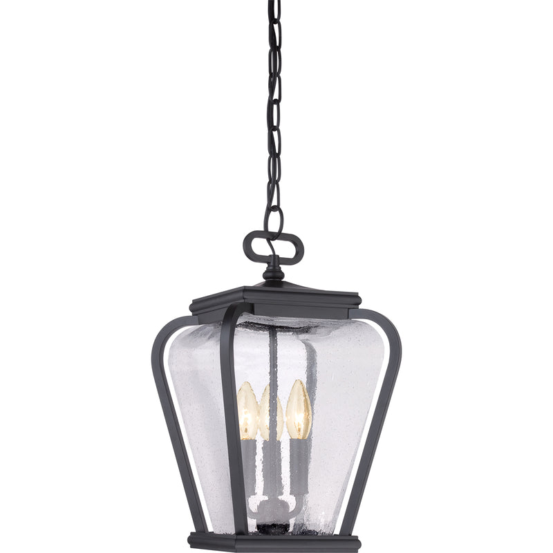 Province 3-Light Outdoor Lantern in Mystic Black