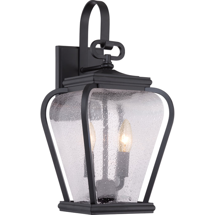 Province 2-Light Outdoor Lantern in Mystic Black
