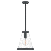 Bristol 1-Light Mini Pendant in Mottled Black