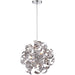 Ribbons 5-Light Pendant in Polished Chrome