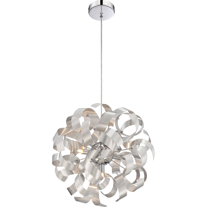 Ribbons 5-Light Pendant in Millenia