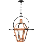 Rue De Royal 2-Light Outdoor Lantern in Aged Copper