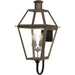 Rue De Royal 4-Light Outdoor Lantern in Industrial Bronze