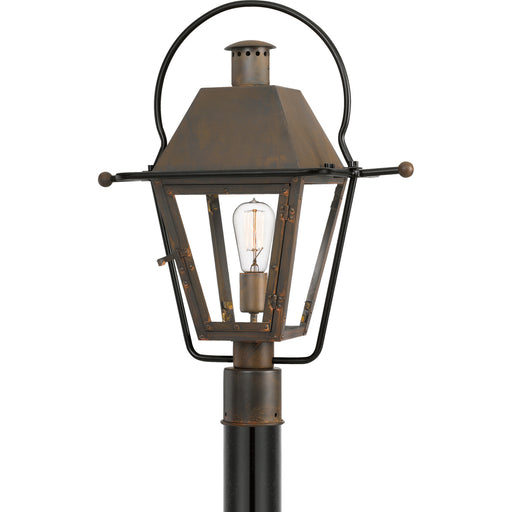 Rue De Royal 1-Light Outdoor Lantern in Industrial Bronze