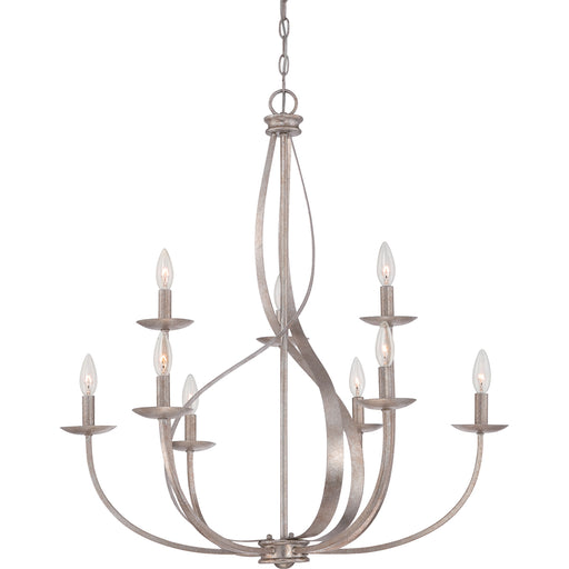 Serenity 9-Light Chandelier in Italian Fresco
