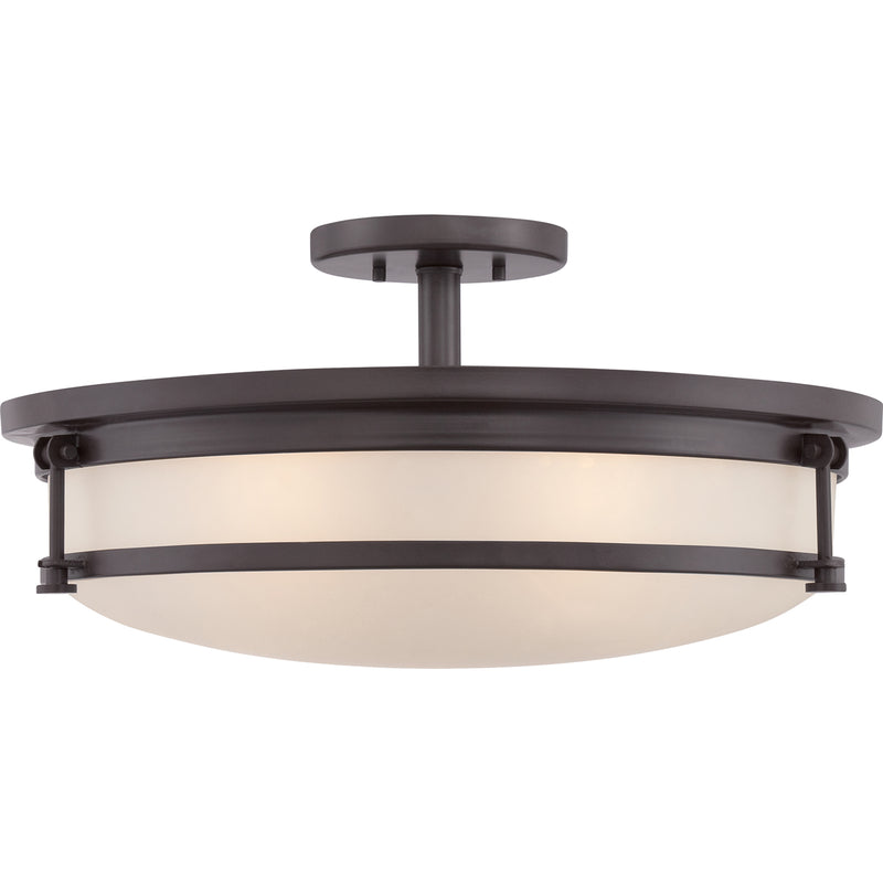 Sailor 5-Light Semi-Flush Mount in Western Bronze