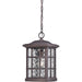 Stonington 1-Light Outdoor Lantern in Palladian Bronze