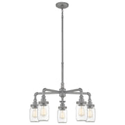 Squire 5-Light Chandelier in Galvanized