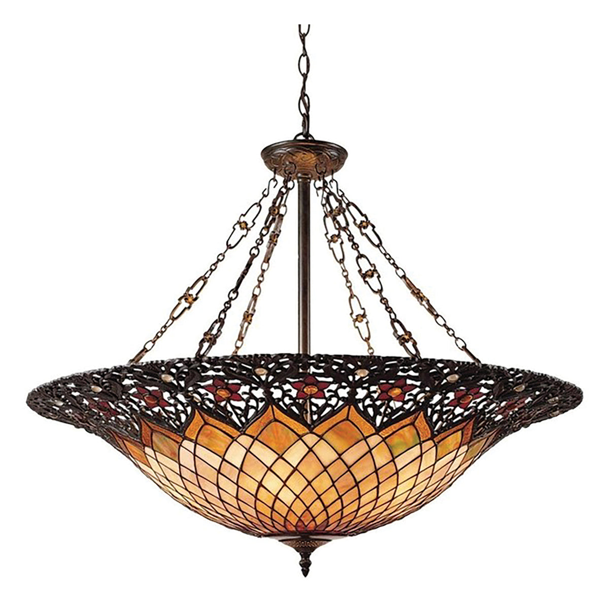 Adriana 6-Light Pendant in Vintage Bronze