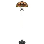 Kami 2-Light Floor Lamp in Vintage Bronze