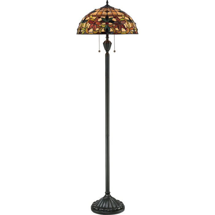 Kami 2-Light Floor Lamp in Vintage Bronze
