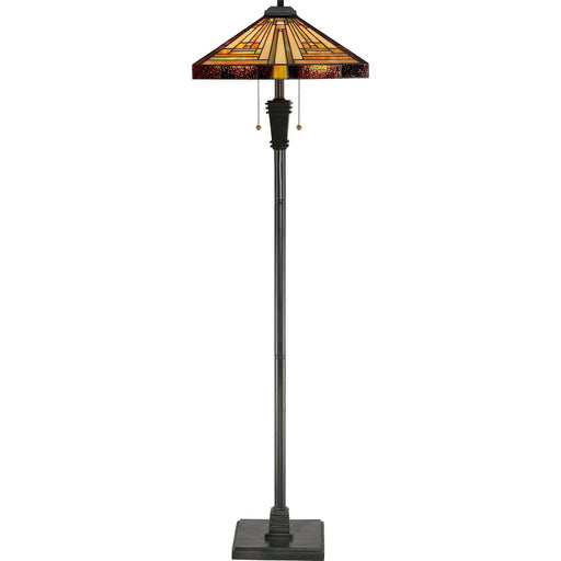Stephen 2-Light Floor Lamp in Vintage Bronze