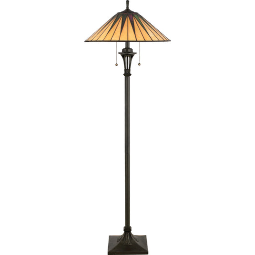 Gotham 2-Light Floor Lamp in Vintage Bronze