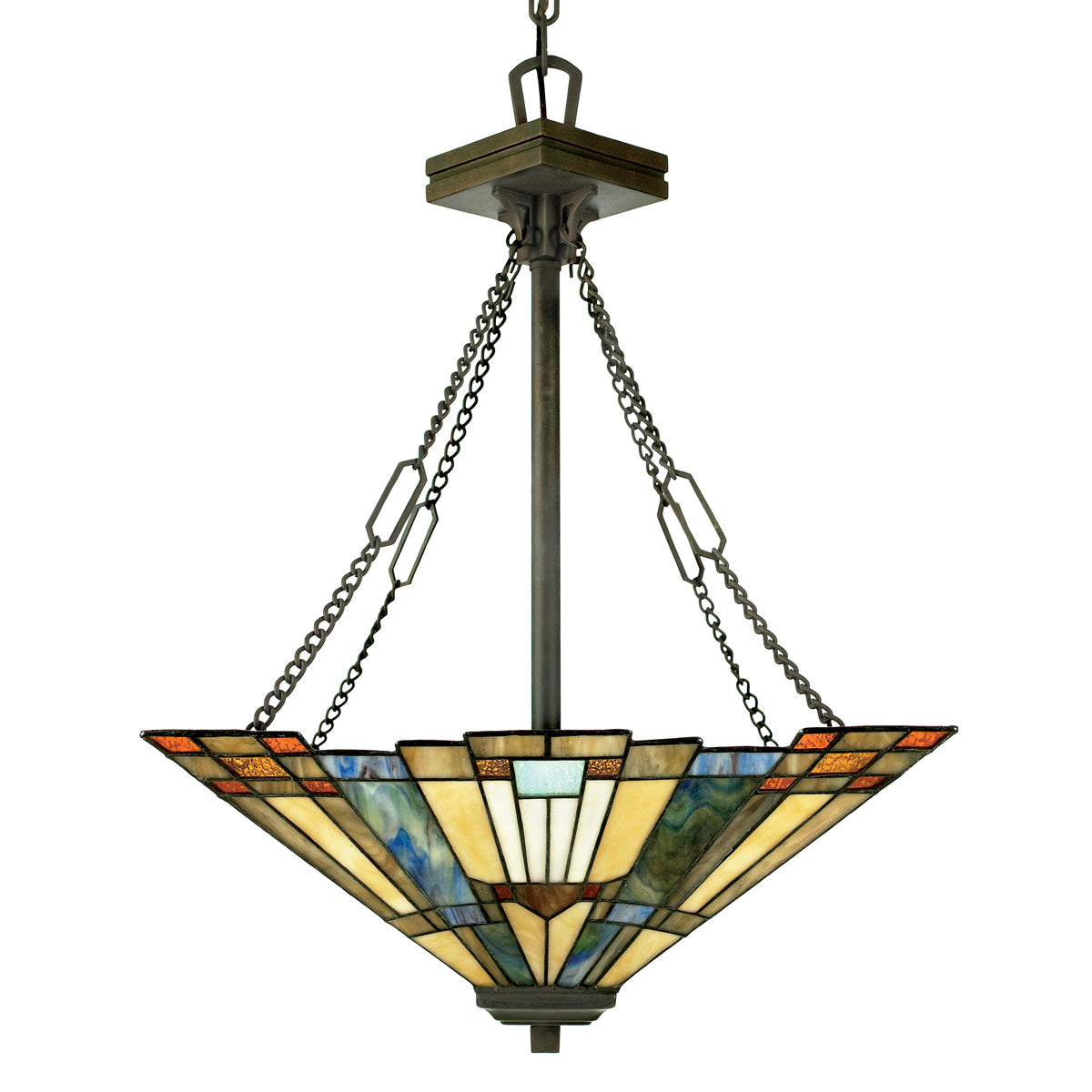 Inglenook 3-Light Pendant in Valiant Bronze