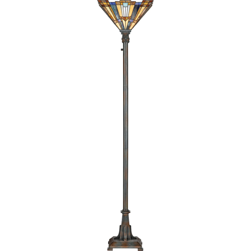 Inglenook 1-Light Floor Lamp in Valiant Bronze